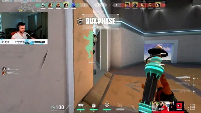 SPLIT! MVP! SEN TARIK PRO RAZE VALORANT RANKED GAMEPLAY [ FULL MATCH VOD ] смотреть онлайн
