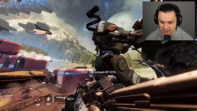 Fighting Ash on MASTER Difficulty - Titanfall 2 смотреть онлайн