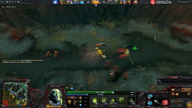 Dota 2 - Na`Vi Versuta plays Earth Spirit (Mid) смотреть онлайн