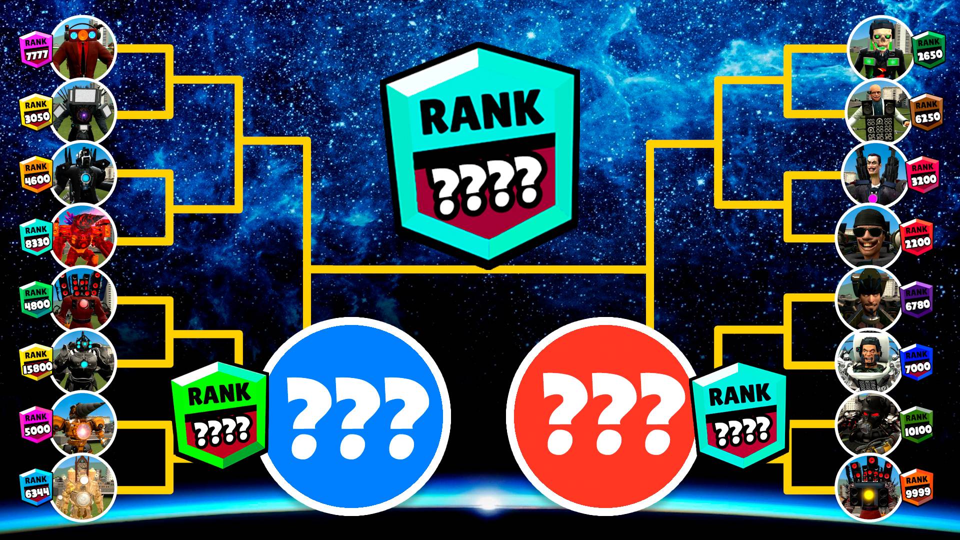 СКИБИДИ ТУАЛЕТЫ ПРОТИВ КАМЕРАМЕНОВ БРАВЛ СТАРС РАНКИ У ОБЕИХ КОМАНД смотреть онлайн