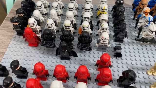 My Lego Star Wars Minifigure Collection! смотреть онлайн