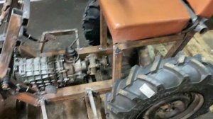 [МТ-18] Строим минитрактор [двигатель, понижающий редуктор]