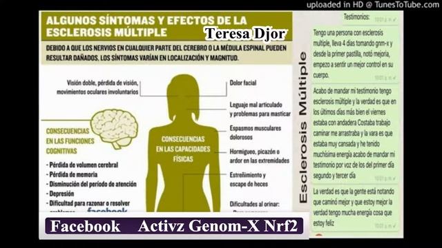 Como funciona Genom-X en la Esclerosis Múltiple (Teresa Djor) смотреть онлайн