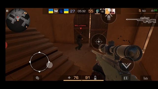 Играю с АВМ без прицела ! | Standoff 2 смотреть онлайн