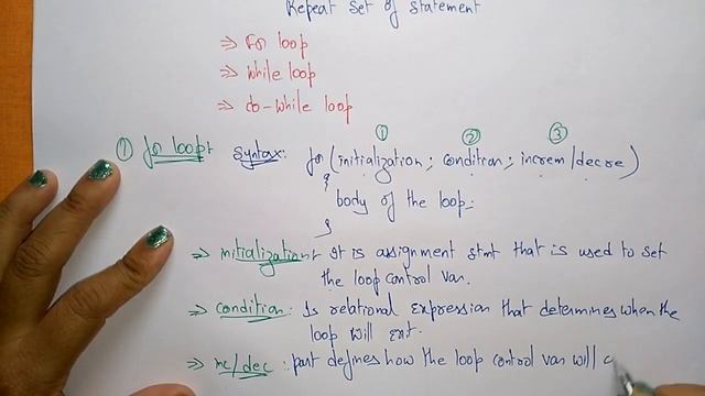 for loop in c programming смотреть онлайн