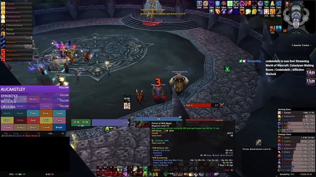 Cataclysm Waiting Room | Codeindeth | Affliction Warlock смотреть онлайн