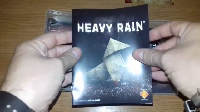 Heavy Rain unboxing PS3 смотреть онлайн