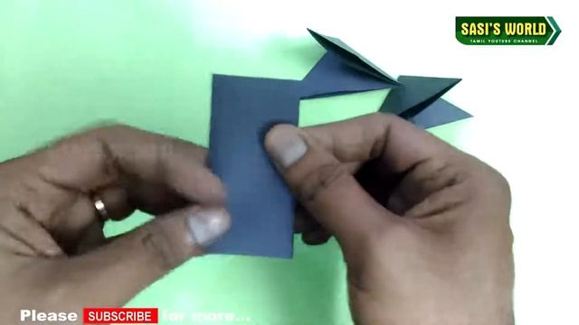 How to make 3D pyramid using origami paper..! смотреть онлайн