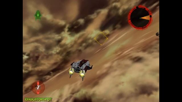 Star Wars Rogue Squadron Walkthrough N64 Chapter 11: Battle Above Taloraan HD 1080p смотреть онлайн