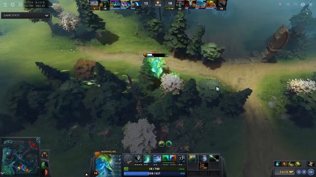 Dota 2 Morphling 7351 MMR 28/1/8 (Kills/Deaths/Assists) Ranked Full Gameplay смотреть онлайн