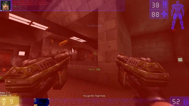 Unreal Tournament (1999) - Godlike Bot Skill Level Gameplay смотреть онлайн