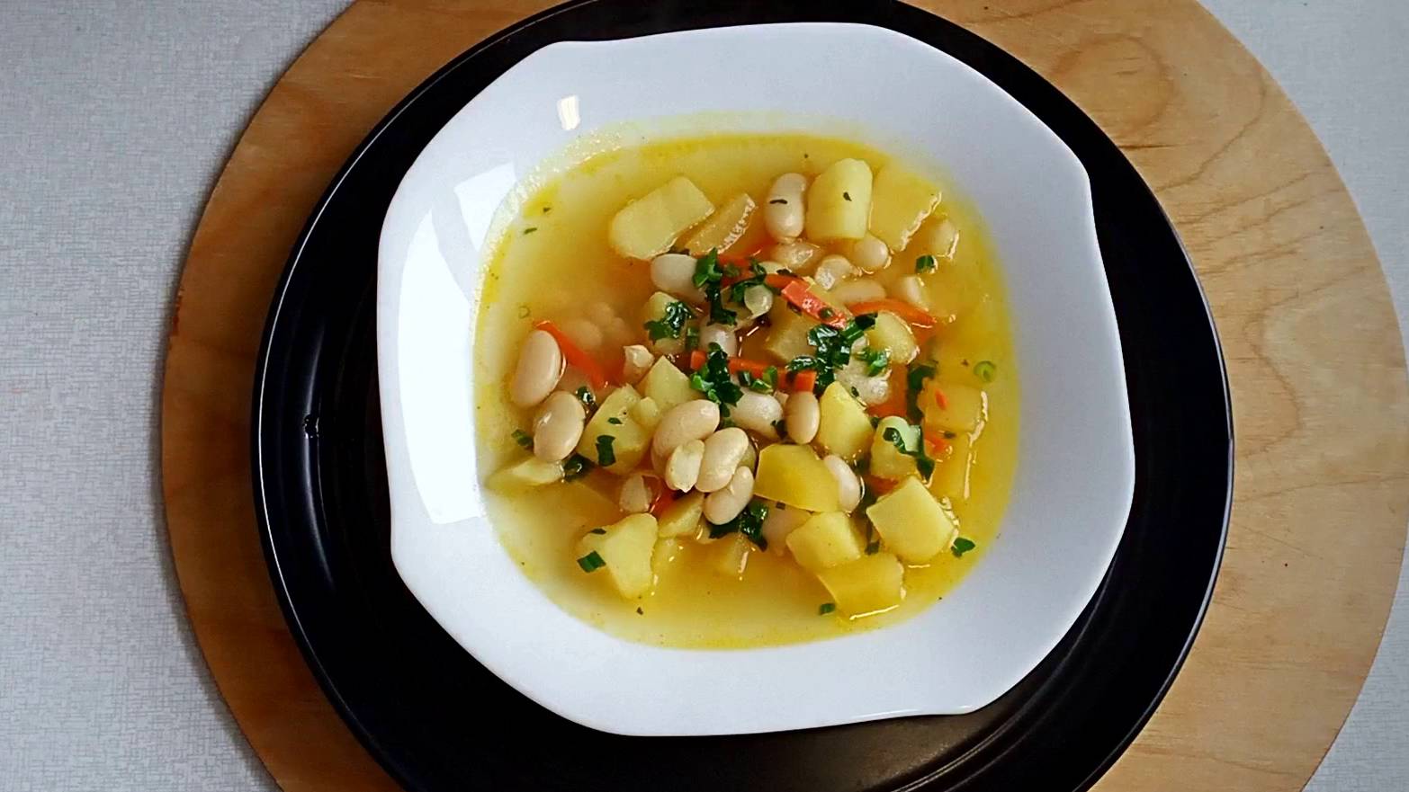 Суп с белой фасолью Сытно Вкусно Без мяса Это просто приготовить смотреть онлайн