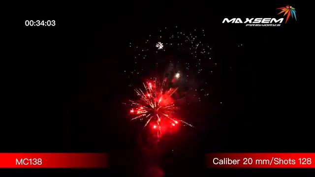 Веерный фейерверк на 128 залпов «Impassne» MC138 смотреть онлайн