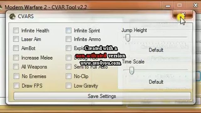 MW2 CVAR TOOL. смотреть онлайн