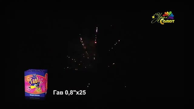 Гав! СП0802502 0,8 х 25 фейерверк Урал Салют смотреть онлайн