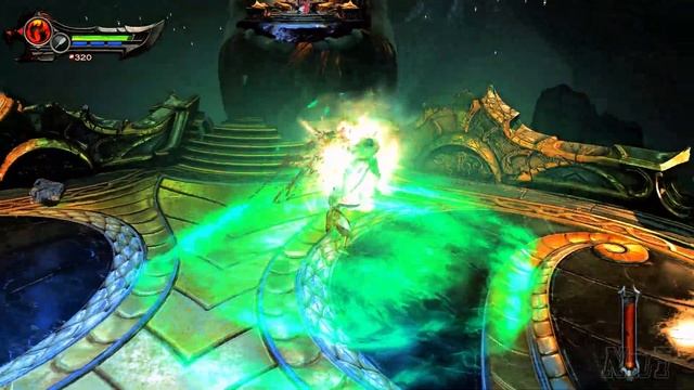 God of War Ascension HDR Edition - Pollux, Castor Boss Fight смотреть онлайн