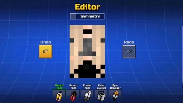 PIXEL GUN 3D Cool Girl Skin TUTORIAL