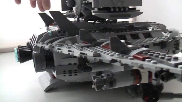 Amazing Lego Starfighter Disigned with modi. Tie Advanced Prototype MOC смотреть онлайн