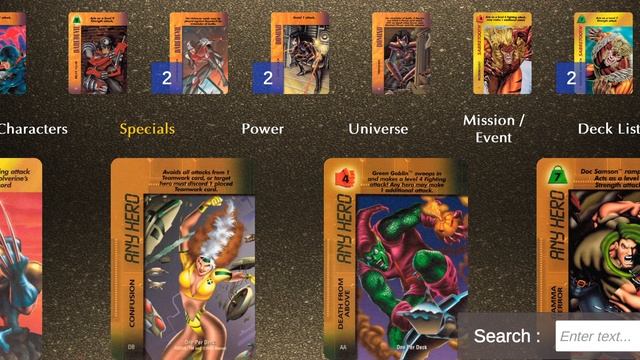 Deckbuilder preview for Beta Version of OverPower Mobile App смотреть онлайн