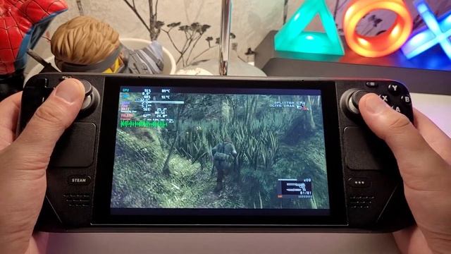 Metal Gear Solid 3 HD Steam Deck | RPCS3 MGS3 HD SteamOS