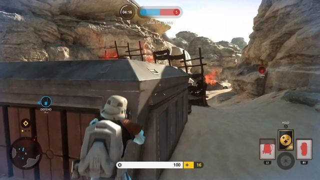 “What was I supposed to do?“ Battlefront 2015 cargo gameplay #11 (Goazan badlands) смотреть онлайн