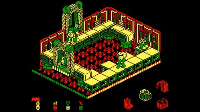 Batman (1986) (Ocean Software)(48-128k) ZX Spectrum game смотреть онлайн