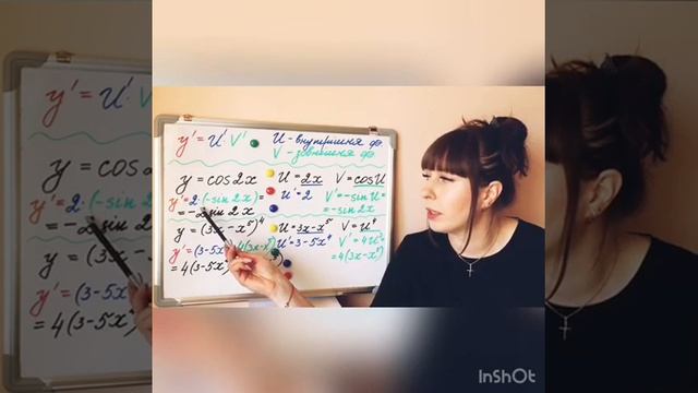 Похідна складеної функції смотреть онлайн