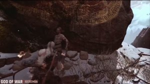 God of War Кратос против Бальдра первый бой первая встреча