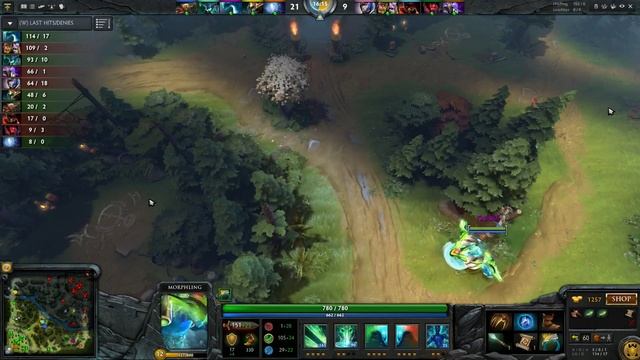 Miracle Morphling 1 HIT TO KILL! [RANKED Dota 2 MATCH] (new) смотреть онлайн