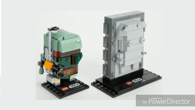 LEGO BrickHeadz Star Wars Boba Fett & Han Solo in Carbonite (41498) set pictures смотреть онлайн