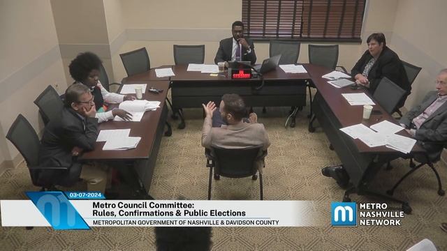 03/07/24 Council Committee: Rules, Confirmations, & Public Elections смотреть онлайн