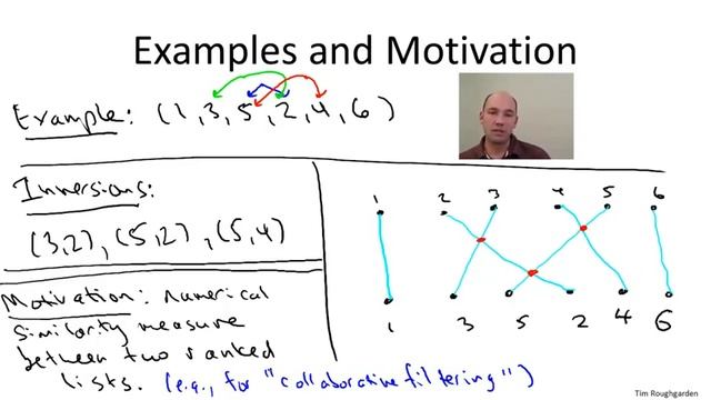 Design & Analysis of Algorithms: 3.1 O(n log n) Algorithm for Counting Inversions I смотреть онлайн