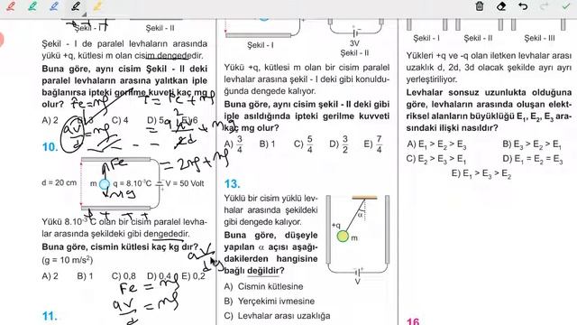 Tyt-ayt # elektrik # Parelel levhalarda elektrik alan # VAHAP HOCA смотреть онлайн