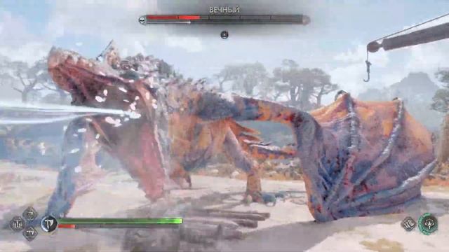 God of War Рагнарёк - Древний дракон с ЧЕРЕПОМ смотреть онлайн