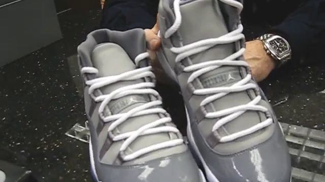 Nike Air Jordan Retro 11 - Cool Grey - at Street Gear, Hempstead NY смотреть онлайн