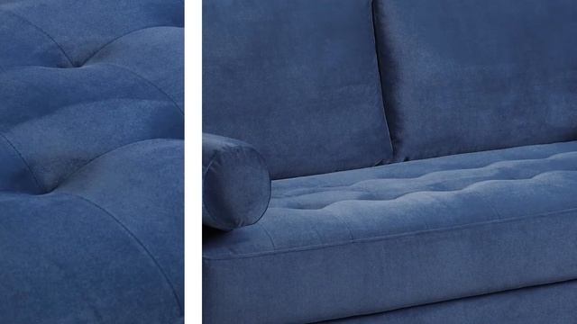 Harper Sofa Plush Blue 4 Seater смотреть онлайн