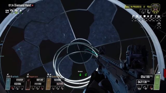 PAYDAY 2 Diamond Heist Gameplay WITH RED DIAMOND смотреть онлайн