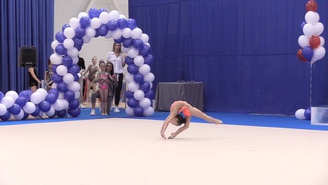 Художественная гимнастика Ивашкина Софья Андреевна 7 лет выступление 21.05.2022 Первое место. смотреть онлайн