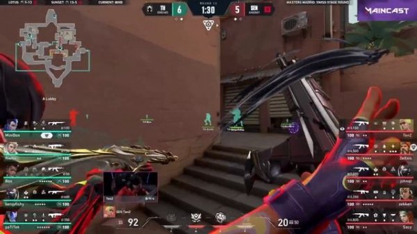 Sentinels vs Team Heretics | Карта 3 | VALORANT Champions Tour 2024: Masters Madrid