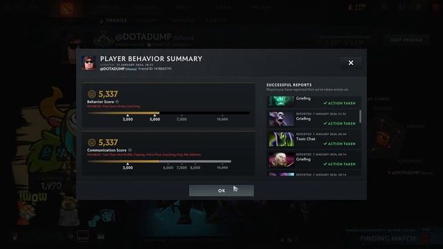 Raising Behavior Score and Rank? DOTA 2 Live! смотреть онлайн