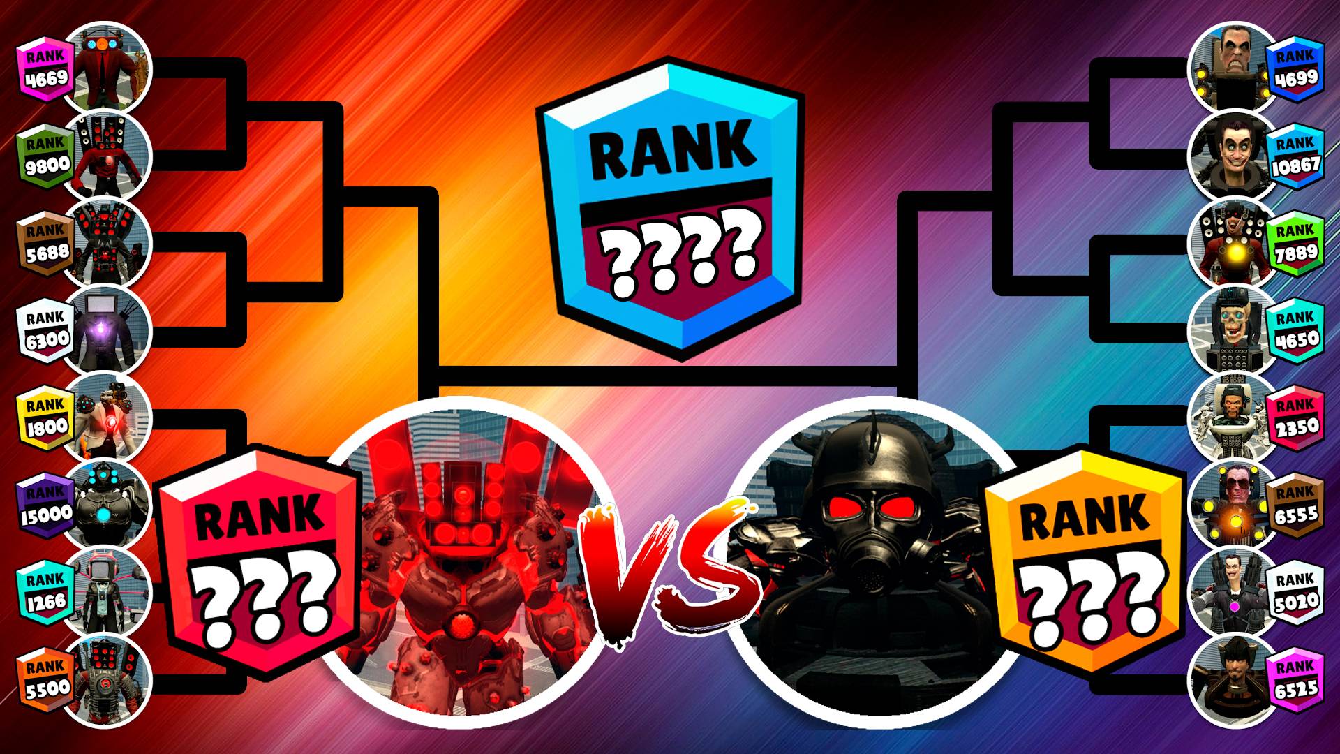 🤗ТУРНИР 1 НА 1 СКИБИДИ ТУАЛЕТЫ ПРОТИВ КАМЕРАМЕНОВ И ИХ СОЮЗНИКОВ🤷♀️ смотреть онлайн