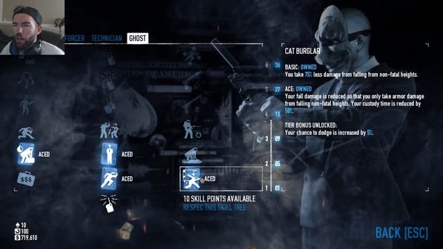 Payday 2 - Sniper Build смотреть онлайн