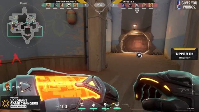 Infinity X vs Passion Project - Verizon Game Changers Series 1 Main Event - Day 1 - Map 1 смотреть онлайн