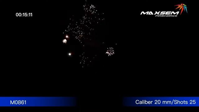 Фейерверк на 25 залпов «Friend» Maxsem M0861 смотреть онлайн