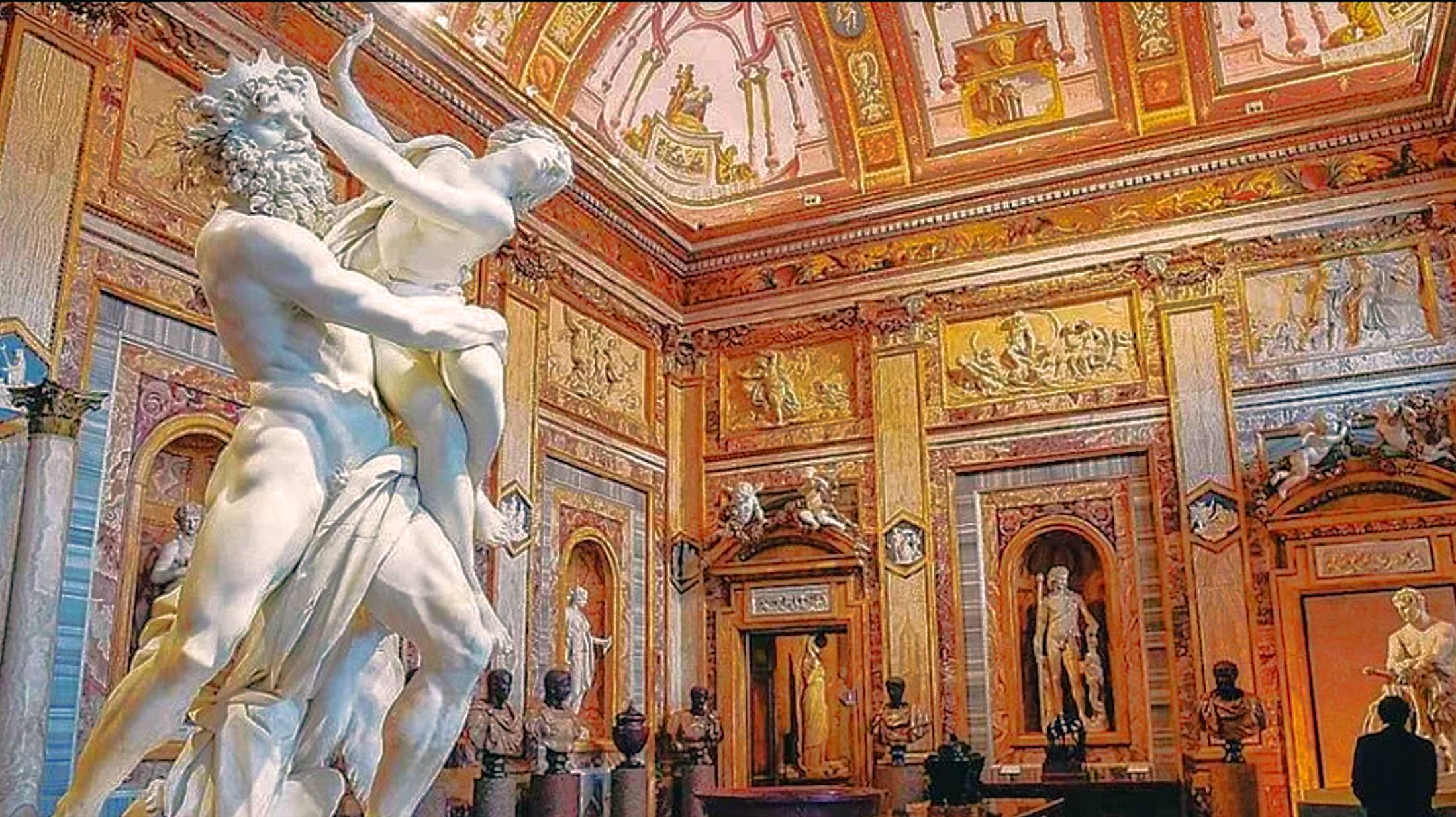 Галерея Боргезе. Рим, Италия 2 / Galleria Borghese, Rome, Italy смотреть онлайн