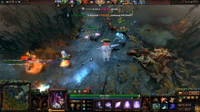 TA and Sven Win vs Megacreeps Dota 2 смотреть онлайн