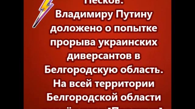 На всей территории Белгородской области введён план "Перехват" смотреть онлайн