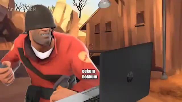 Team Fortress 2 - Eekum Bokum meme смотреть онлайн