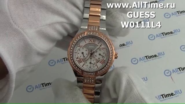 Обзор. Женские наручные часы Guess W0111L4 смотреть онлайн