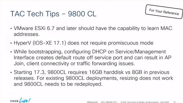 Troubleshooting Catalyst 9800 Session Video Chapter 1 смотреть онлайн